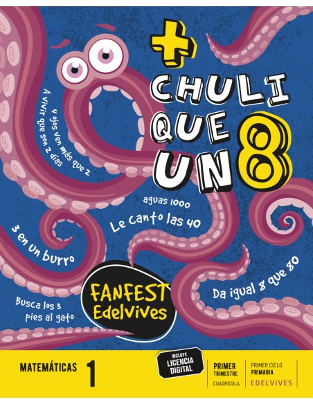 CHULI QUE UN OCHOMATEMATICAS 1ºPRIM CUADRICULA 22 FANFEST